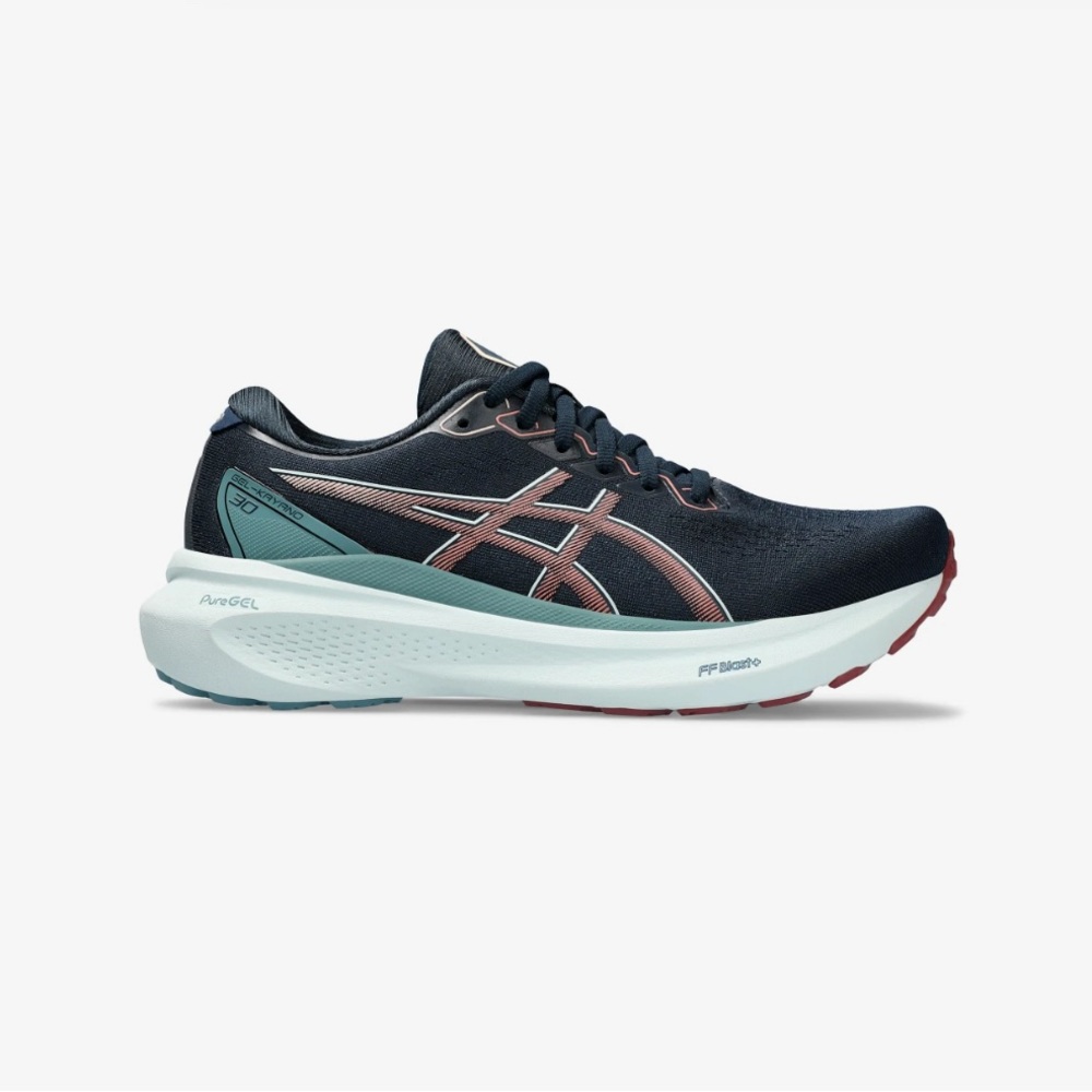 Women's ASICS GEL-Kayano 30 running shoes, size 10.5 french blue